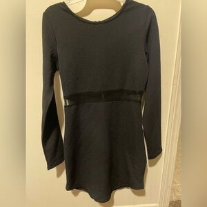 Elegant Black Long Sleeve Women's Top